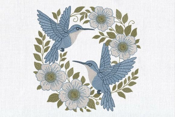 Blue Hummingbird Floral Wreath Review for Etsy Sellers