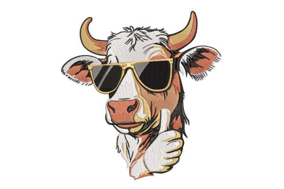 Bull Embroidery Design Review for Small Business Merch