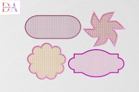 Elegant Floral Label Shapes: A Designer's Review