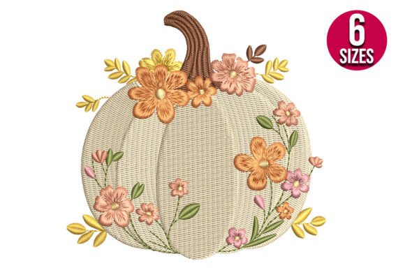 Floral Fall Pumpkin: A Premium Autumn Embroidery Review