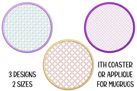 ITH Coaster Appliqué Set 3 Designs: A Pro Review