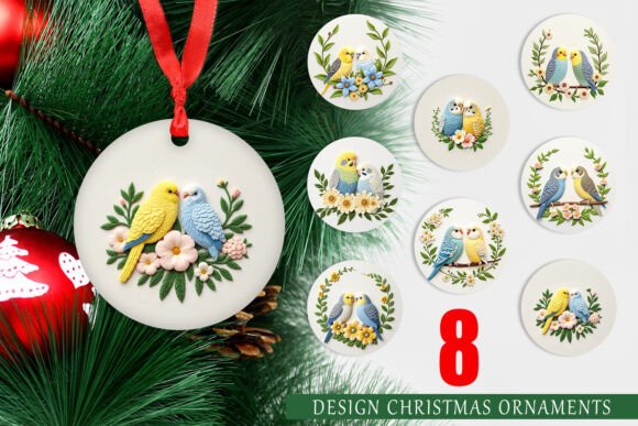 Ornament Budgerigar Embroidery: A Designer's Review