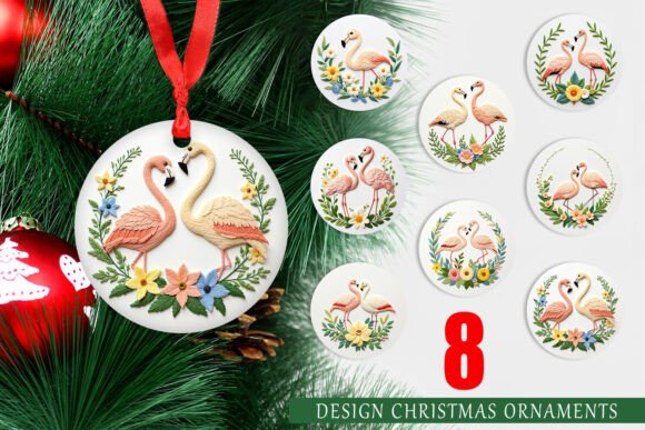 Ornament Flamingo Embroidery: A Seller's Review