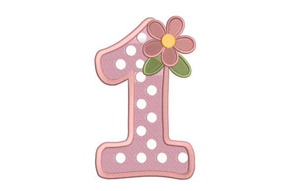 Polka-Dot Number 1 Flower: A Designer's Review for Branding