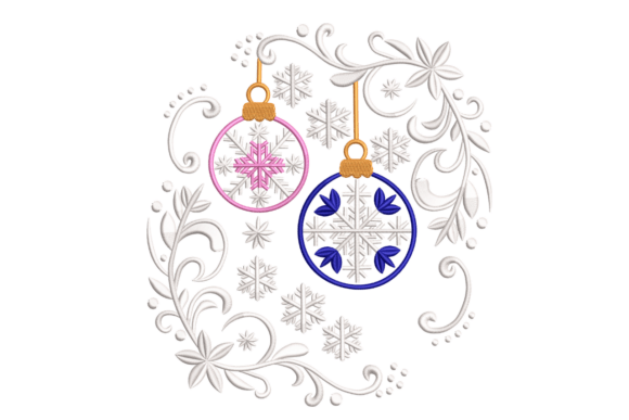 Review: Christmas Ornament Swirl for Holiday Projects