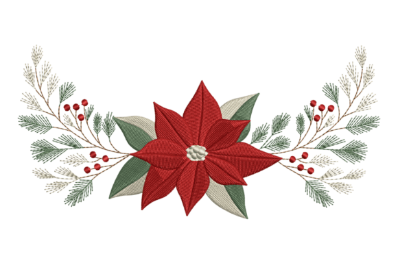 Review: Christmas Poinsettia and Pine for Holiday Projects