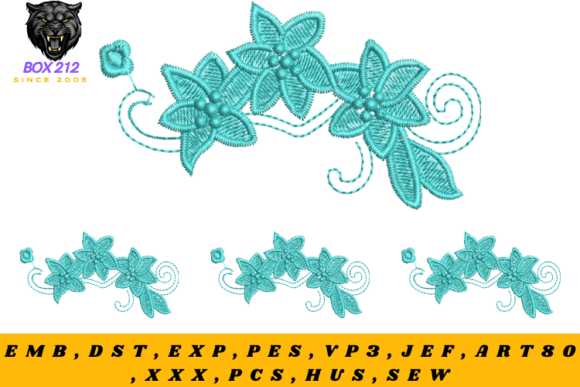 Review: Embroidery Borders of and Flowers for Gifts