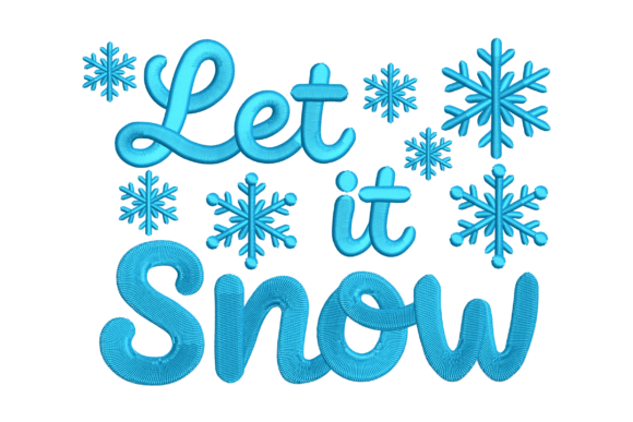 Review: Let It Snow – Winter Holiday Quote Design
