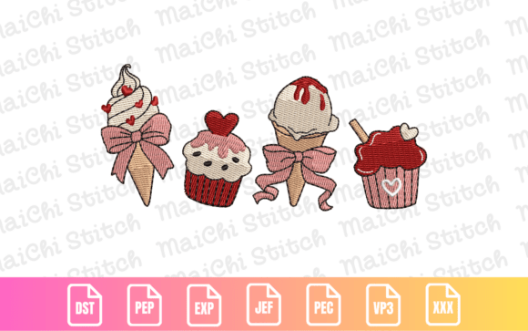 Review: Valentine Ice Cream Cupcake Design Set