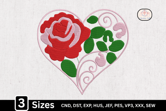 Rose Flower Line Art Heart: A Seller's Review