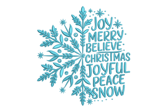 Snowflake Word Art: A Designer's Review for Boutique Sweatshirts