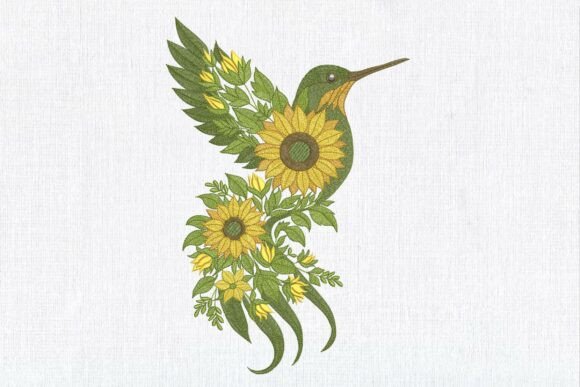 Sunflower Floral Hummingbird: A Craft Fair Best-Seller