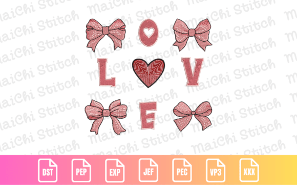 Valentine Bow Heart Alphabet: A Designer's Review