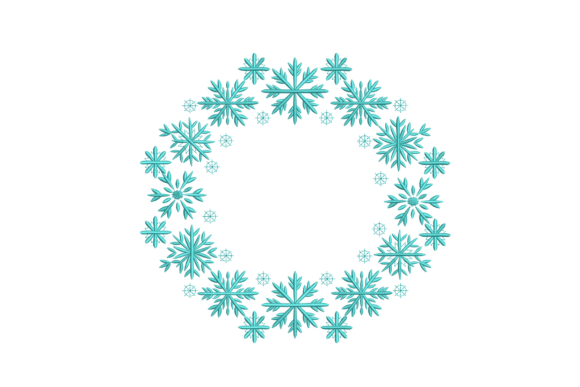 Winter Holiday: An Elegant Snowflake Wreath for Craft Fairs